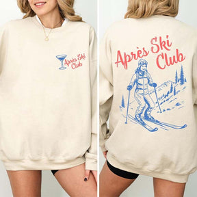 Retro Apres Ski Warm Winter Sweatshirt