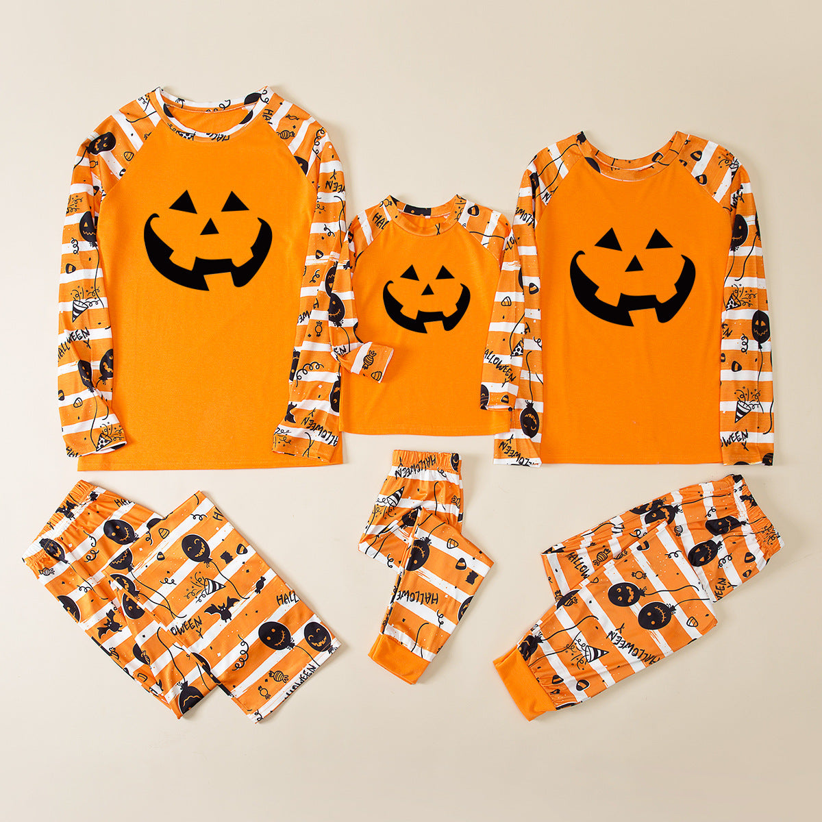 Family Matching Halloween Parent-child Pajamas Set