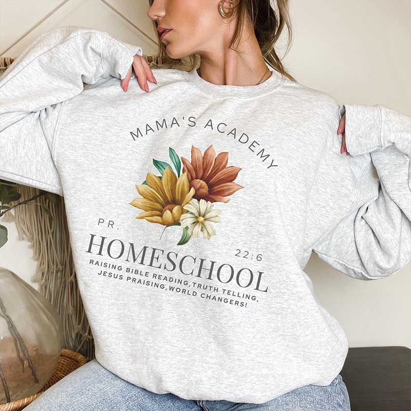 Womens Christian Homeschool Sweatshirt