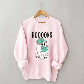 Booooks Halloween Reading Sweatshirt