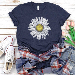 Daisy Wildflower Spring Boho T-Shirt