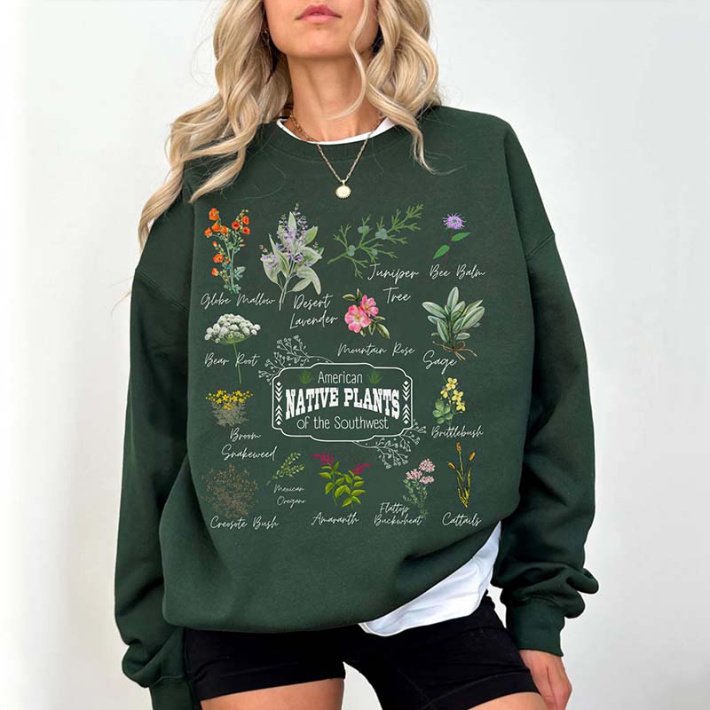 Native Plants of the Southwest Sweatshirt