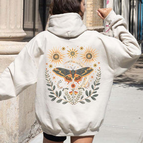 Luna Moth Celestial Hoodie