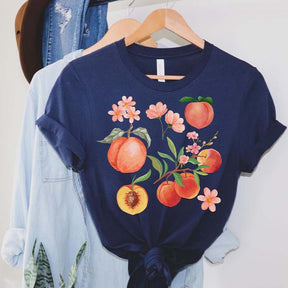 Peach Food Farmer Lover T-Shirt