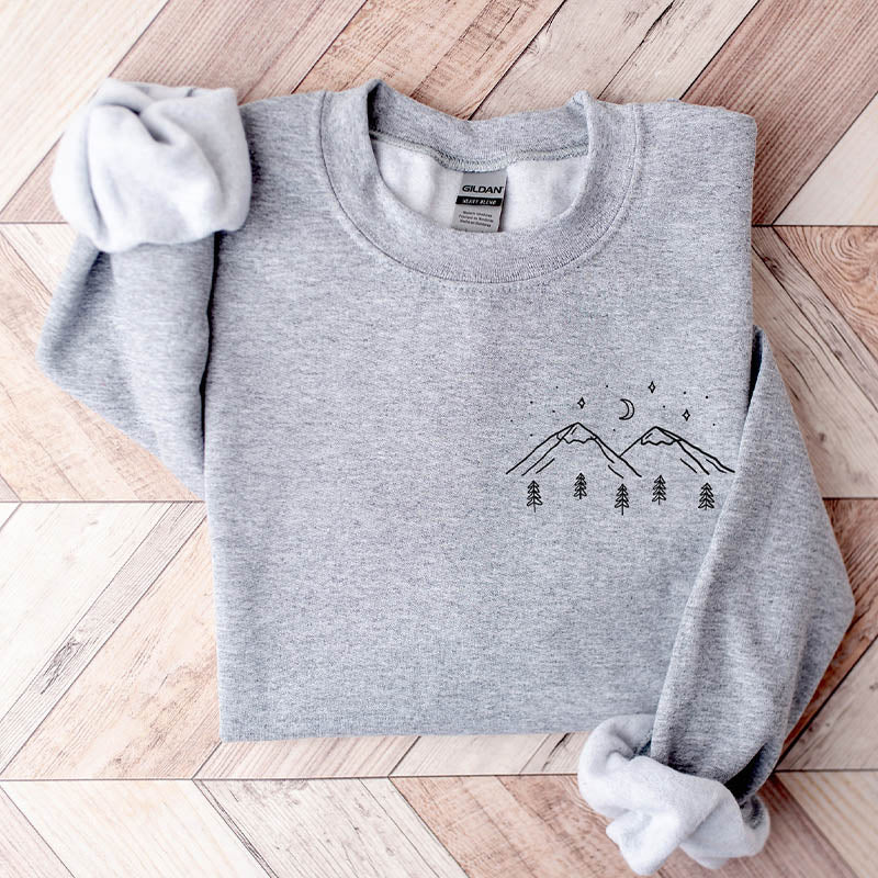 Mountain Adventure Nature Lover Sweatshirt