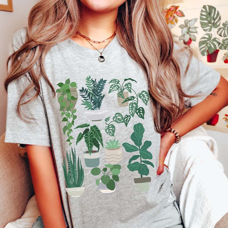 Houseplants Indoor Gardener Gift T-Shirt