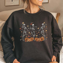 Dancing Skeleton Fall Sweatshirt