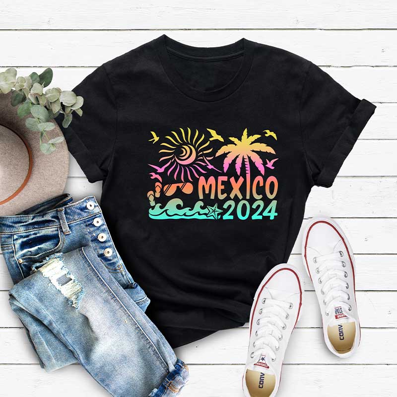 Mexico 2024 Beach Vacation T-Shirt