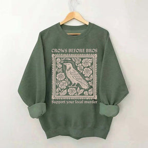 Crows Before Bros Sweatshirt