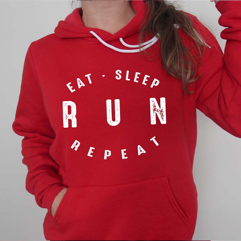 Eat Sleep Run Runner Hoodie