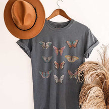 Vintage Butterflies Comfort Colors Graphic T-Shirt