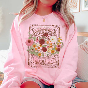 Grow Freely Wildflowers Sweatshirt