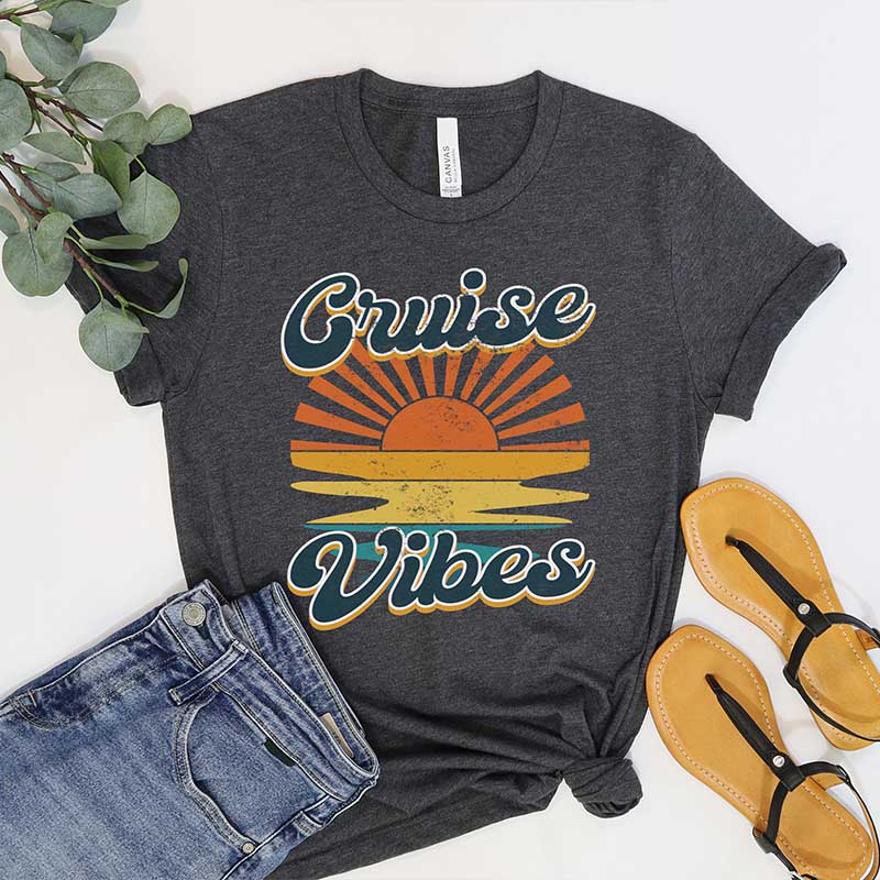 Cruise Vibes Summer Vacation T-Shirt