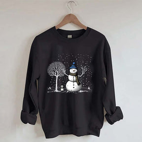 Christmas Snowman Dog Sweatshirt