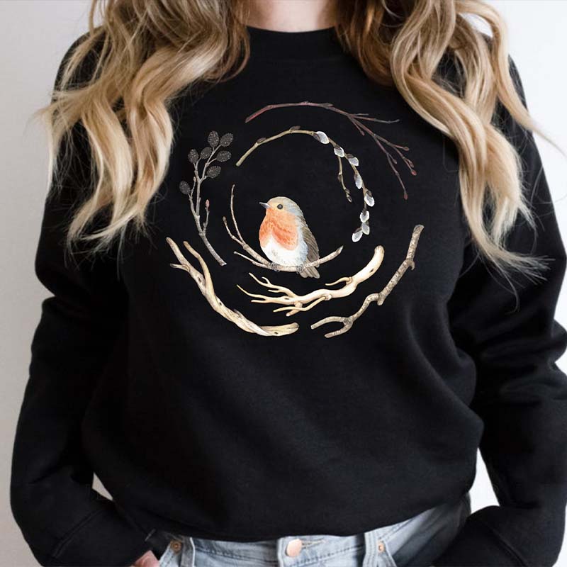 Cute Bird Home Sweatshirt