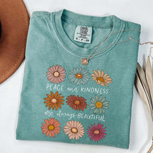 Peace and Kindness Daisy T-Shirt