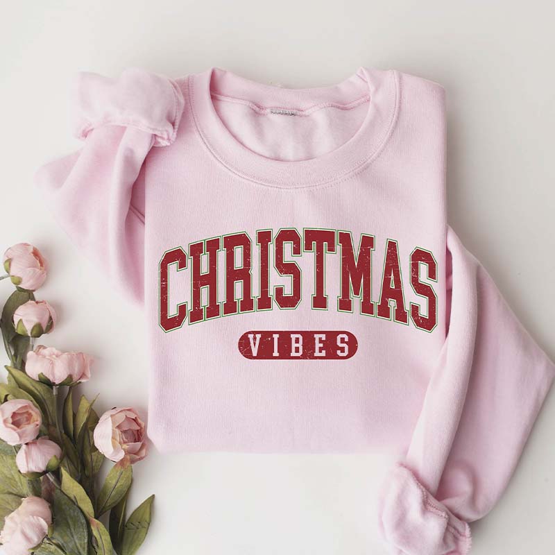 Retro Christmas Vibes Sweatshirt