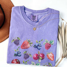 Strawberry Fruit Aesthetic Botanical  T-Shirt