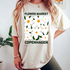 Flower Market Copenhagen Muted Floral T-Shirt