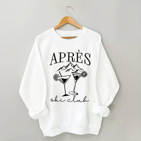 Apres Ski Club Alcoholic Mountain Sweatshirt