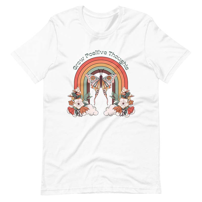 Wildflower Grow Positive Thoughts T-Shirt