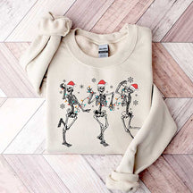 Christmas Dancing Skeleton Sweatshirt