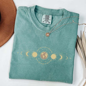 Moon Phase Boho Celestial T-Shirt