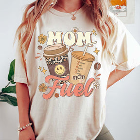 Mom Fuel Coffee Lovers T-Shirt