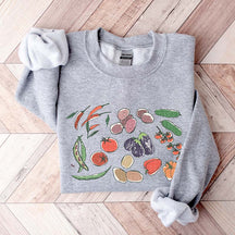 Garden Farm Life  Fresh Vegetables Sweatshirt