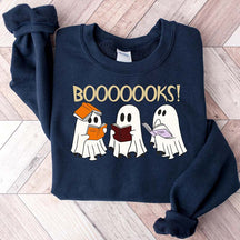 Cute Booooks Tee -Halloween Sweatshirt