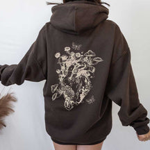 Fairy Grunge Cottagecore Mushroom Hoodie