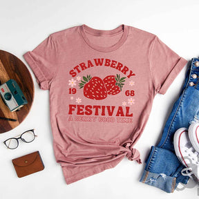 Retro Strawberry Festival 1968 T-Shirt