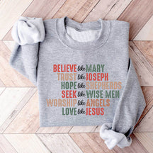 Faith Christmas Sweatshirt