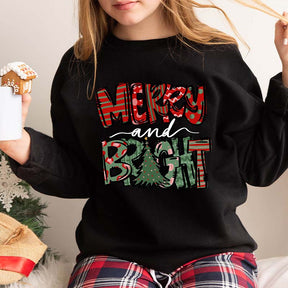 Merry and Bright Christmas Sweatshirt