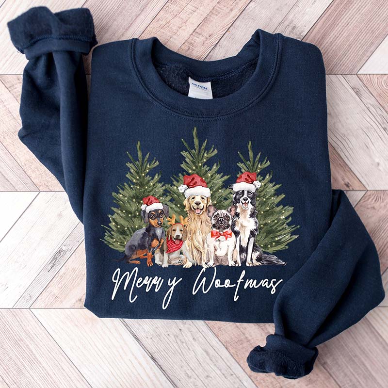 Christmas Cute Dogs Sweatshirt