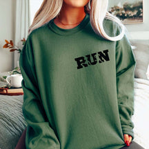 Run Marathon Gym Sweatshirt