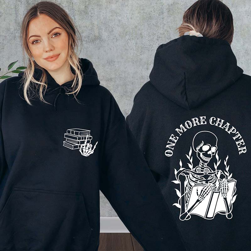 One More Chapter Book Addict Hoodie