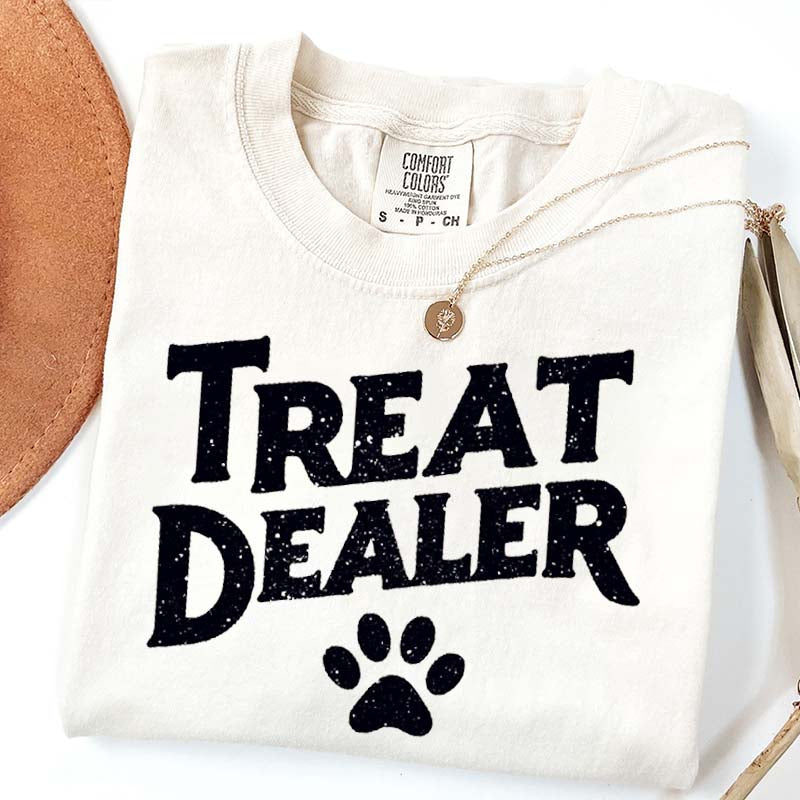 Funny Dog Lover Treat Dealer T-Shirt