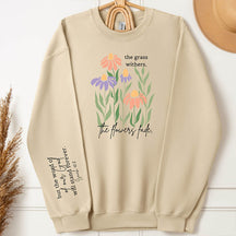 Christian Wildflowers Faith Based Sweatshirt