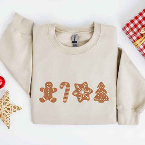 Gingerbread Cookies Candy Sweatshirt