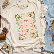 Flower Market Aesthetic Preppy T-Shirt