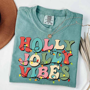 Holly Jolly Christmas Holiday T-Shirt