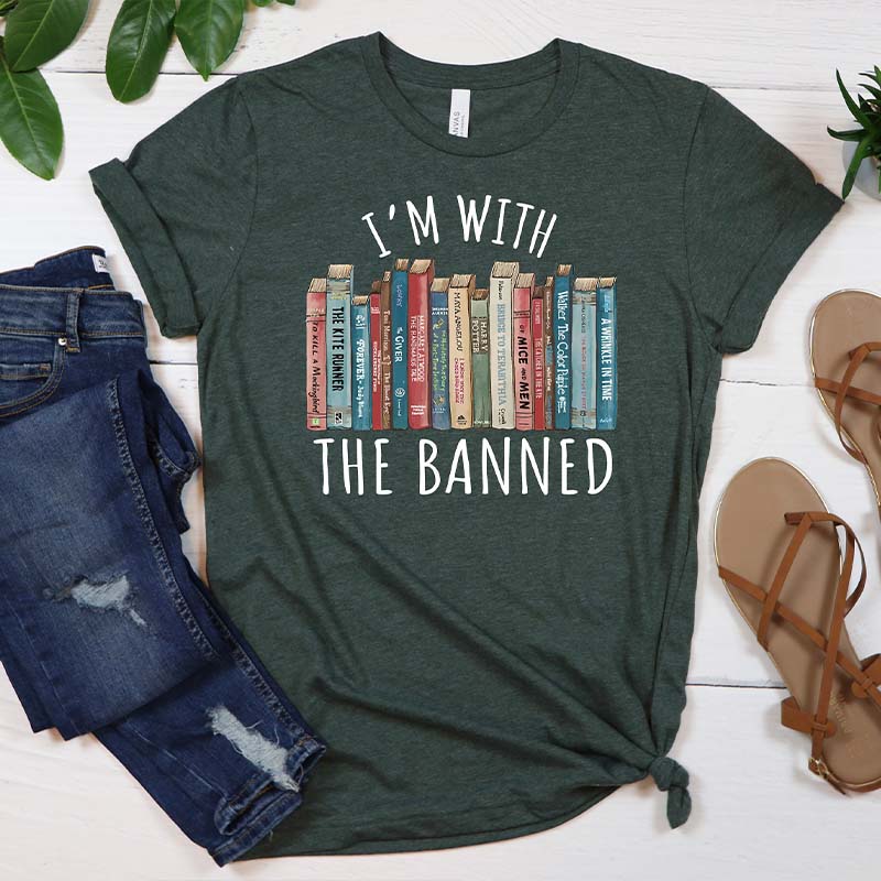 I'm With The Banned Book Lovers T-Shirt