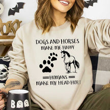 Country Girl Horse Love Southern Sweatshirt