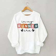 In My Runner Era Funny Marathon Sweatshirt