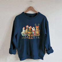 Christmas Chicken Sweatshirt