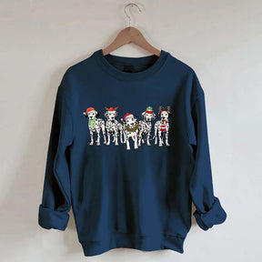 Christmas Dalmatian Sweatshirt