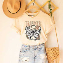 Dreamer Butterfly Vintage Boho T-Shirt