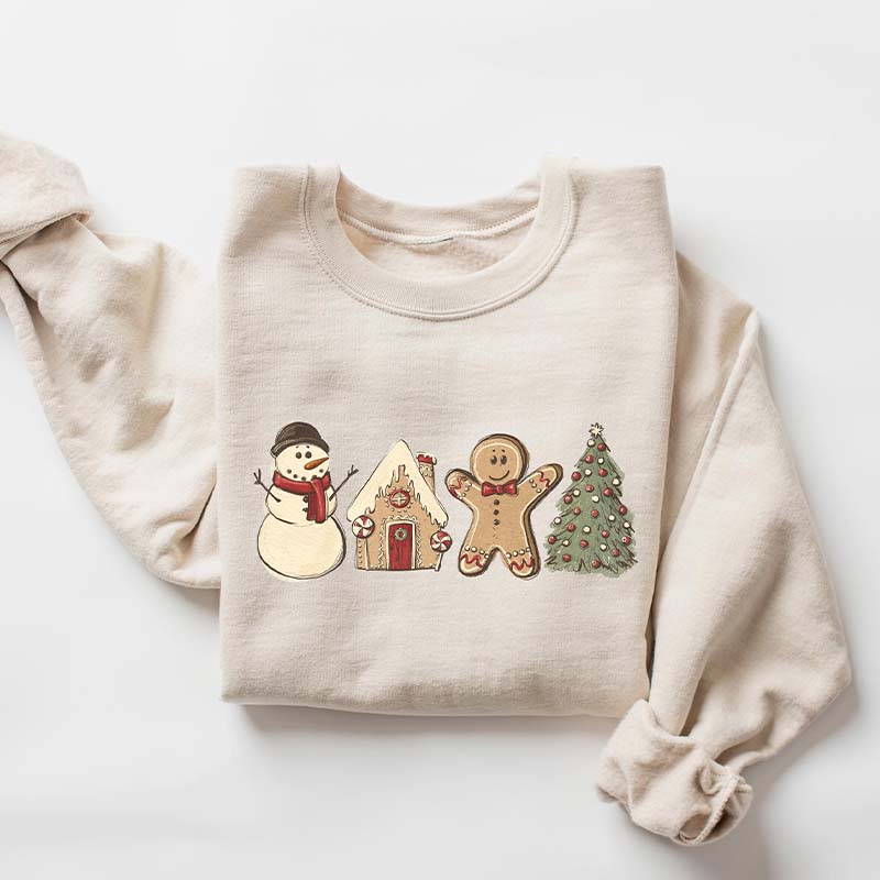 Cute Gingerbread Cookies Sweatshirt