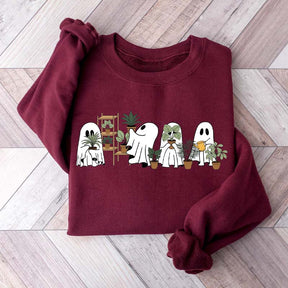 Cute Ghost Plant Sweatshirt